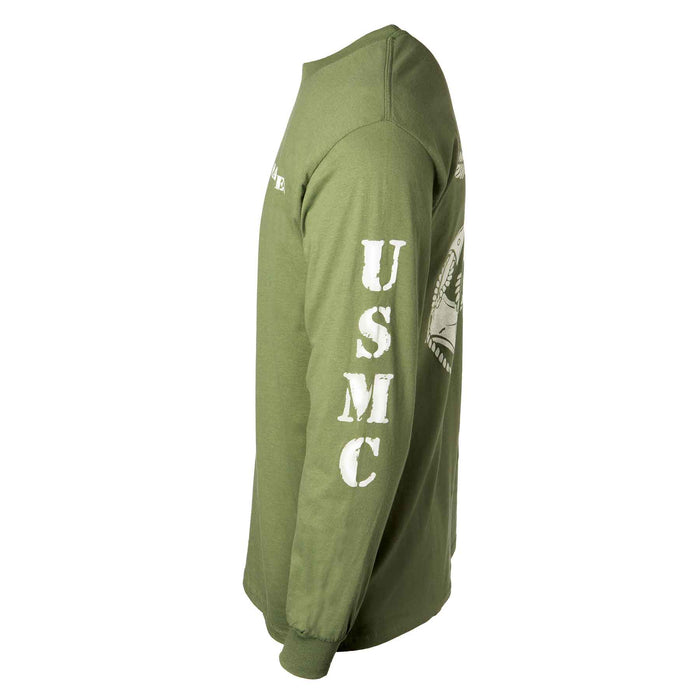 USMC OD Long Sleeve T-shirt