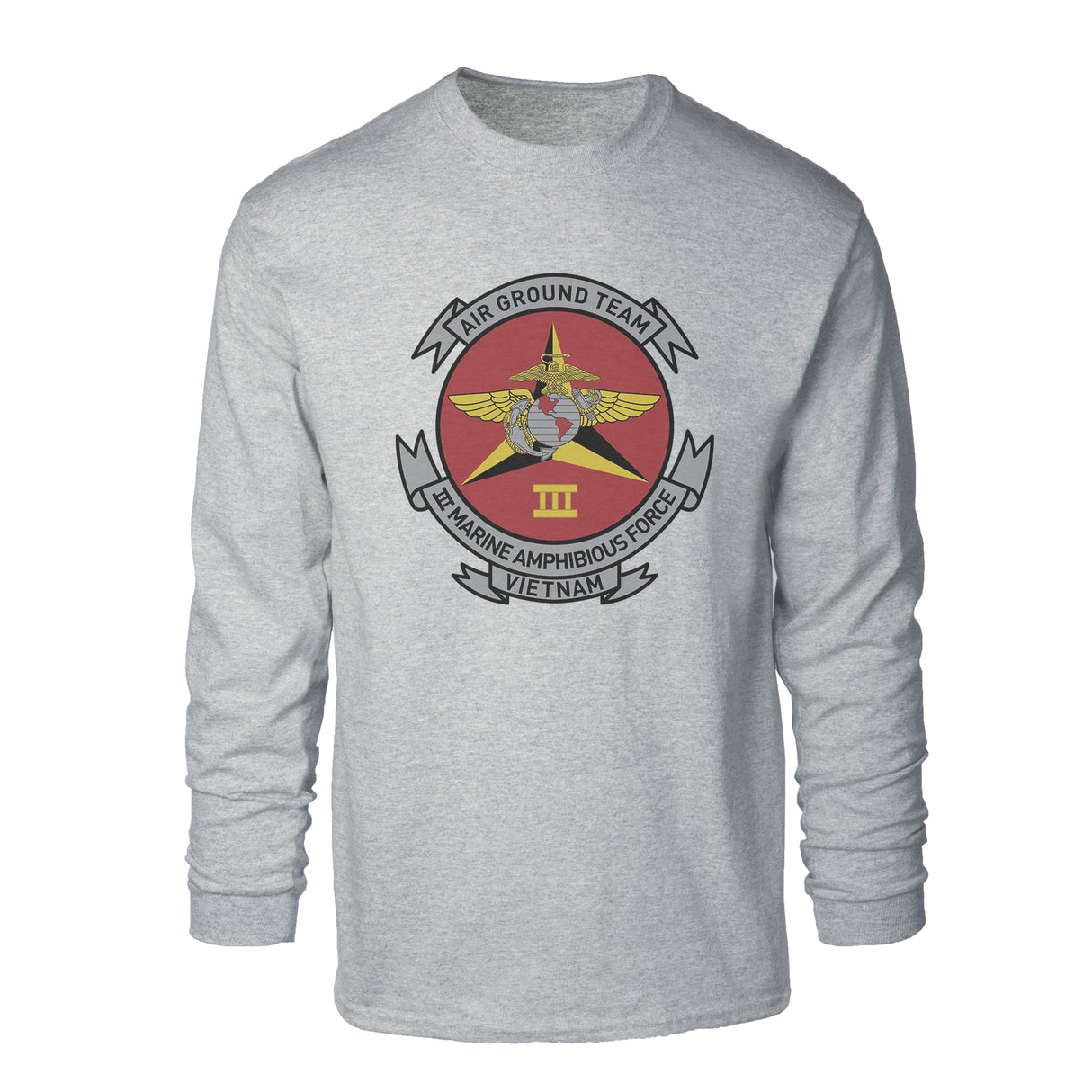 III MAF Air Ground Team Vietnam Long Sleeve Shirt - SGT GRIT