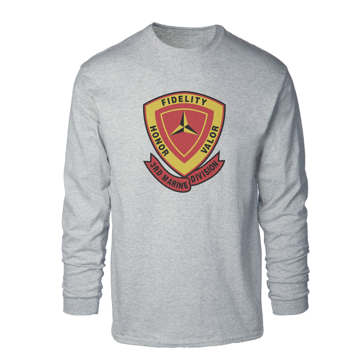 3rd Marine Division Long Sleeve Shirt - SGT GRIT