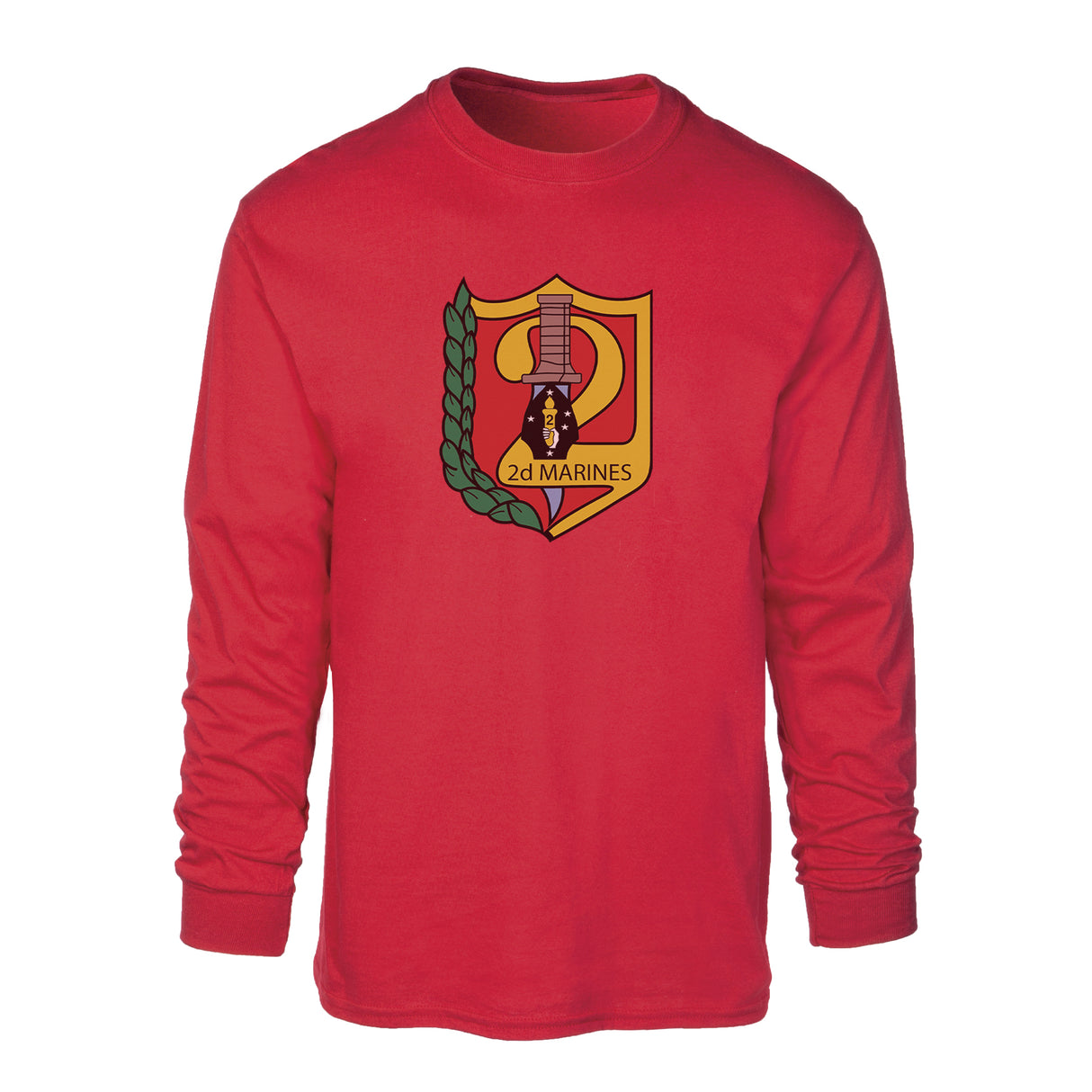 2nd Marines Regimental Long Sleeve Shirt - SGT GRIT
