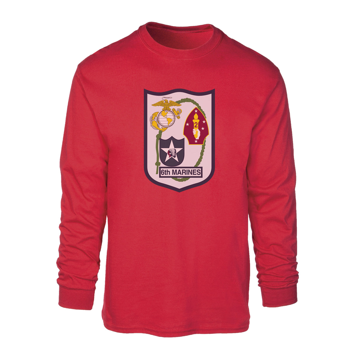 6th Marines Regimental Long Sleeve Shirt - SGT GRIT