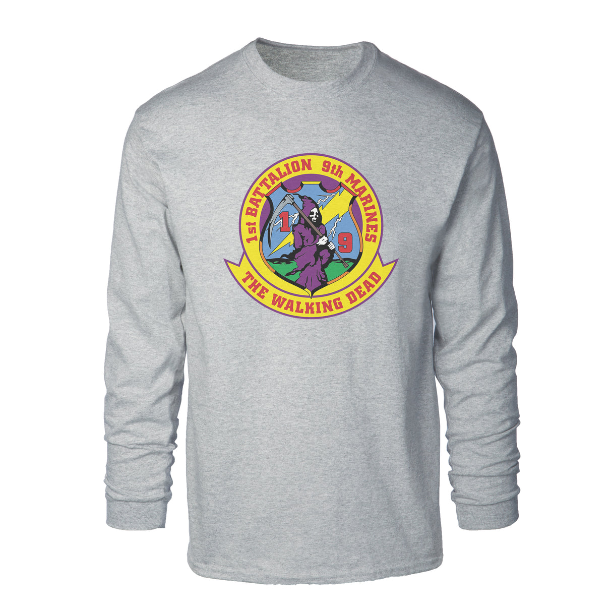 1st Battalion 9th Marines Long Sleeve Shirt - SGT GRIT