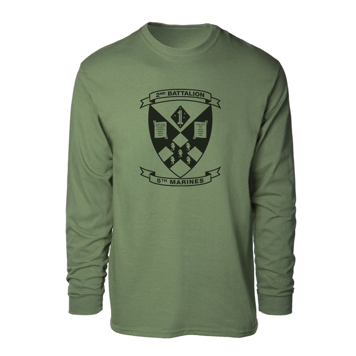 2nd Battalion 5th Marines Long Sleeve Shirt - SGT GRIT