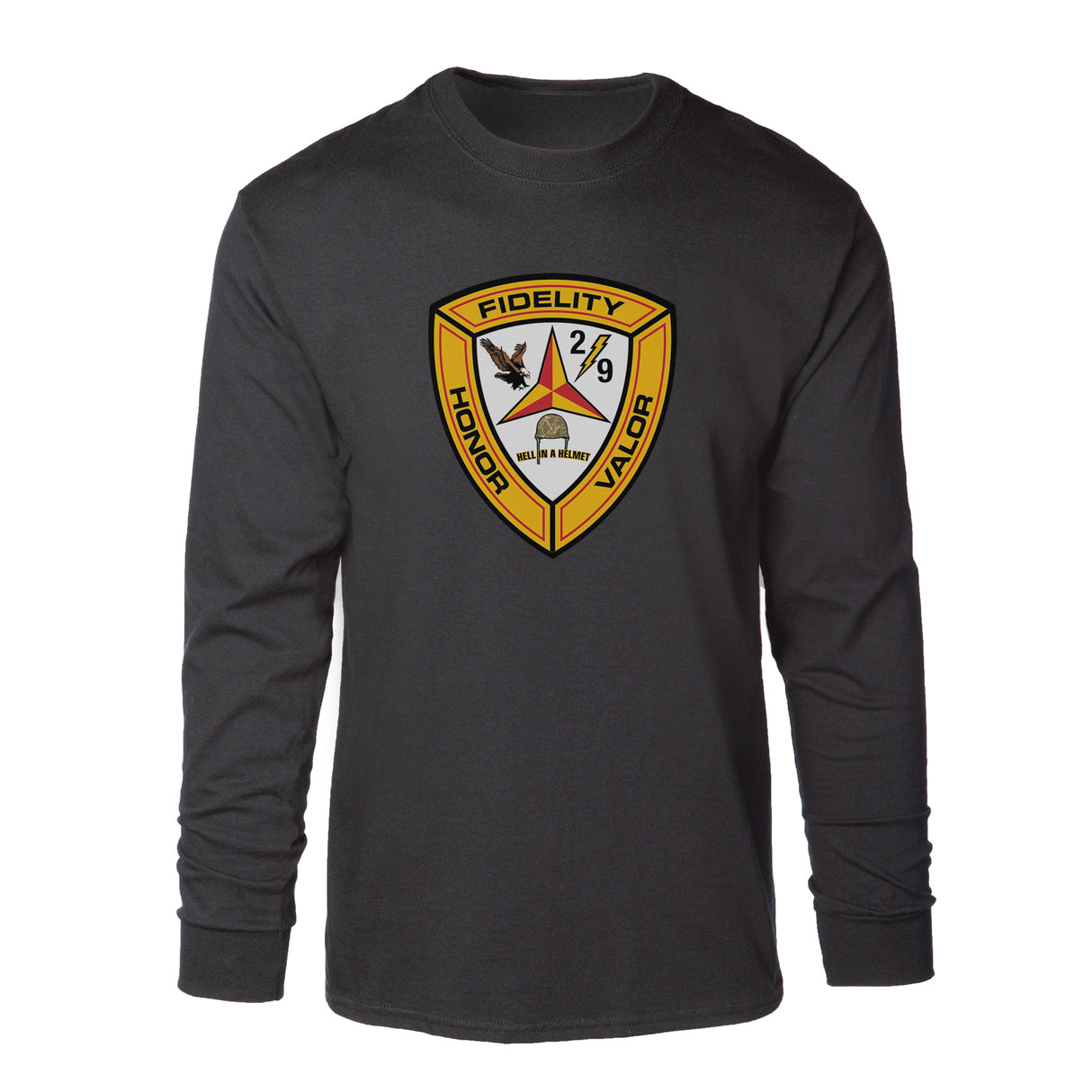 2nd Battalion 9th Marines Long Sleeve Shirt - SGT GRIT