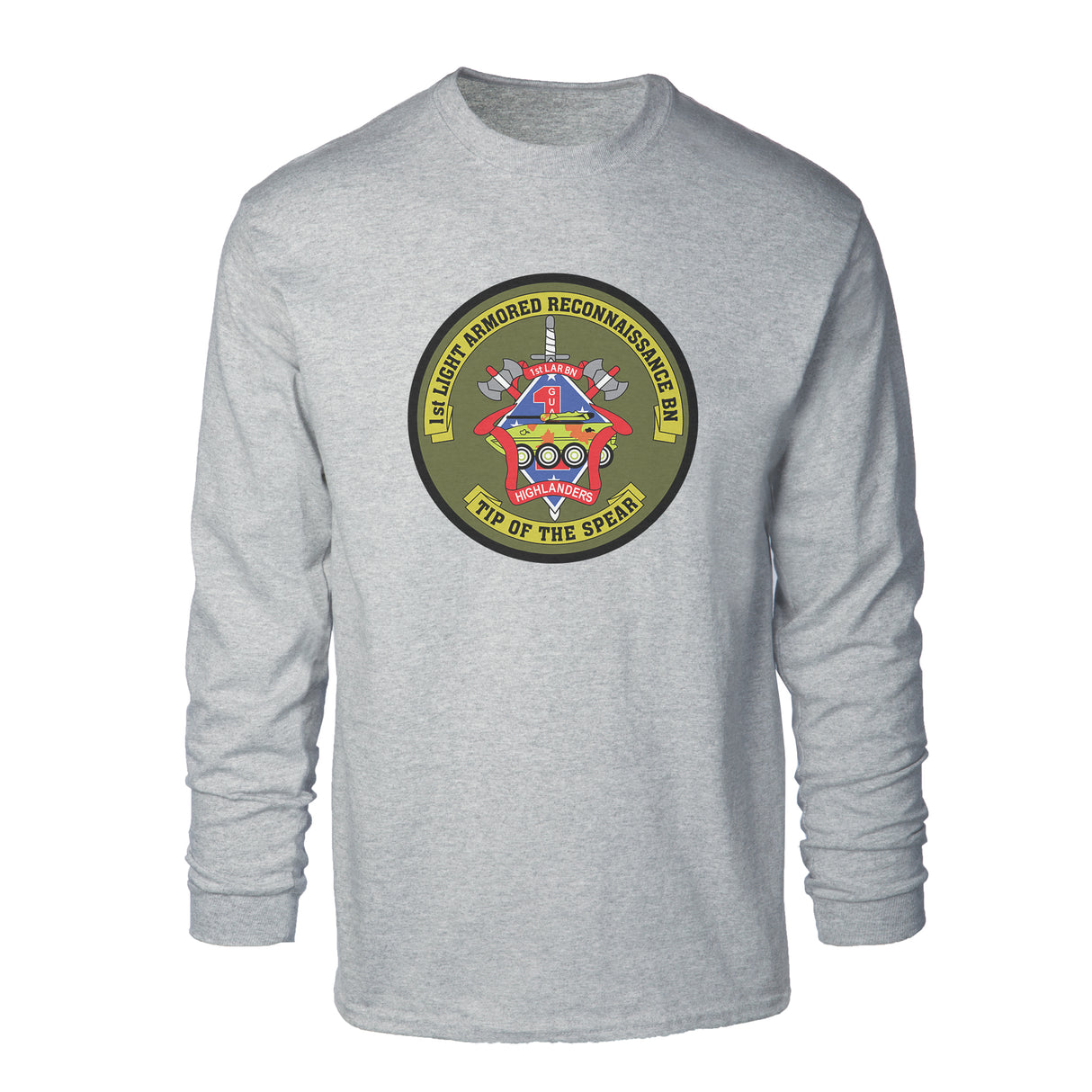 1st LAR Battalion Long Sleeve Shirt - SGT GRIT