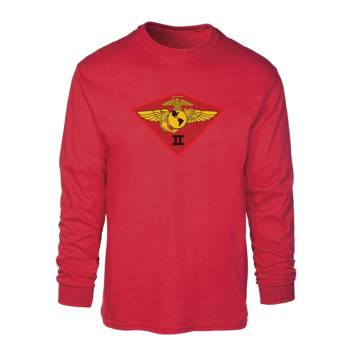 2nd Marine Air Wing Long Sleeve Shirt - SGT GRIT