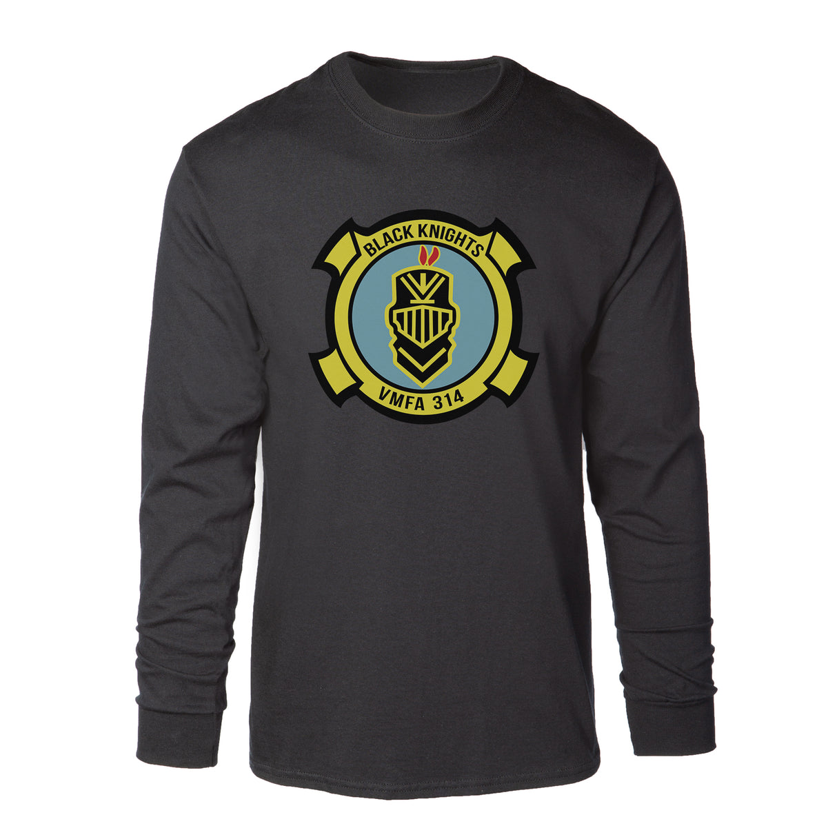 VMFA-314 Black Knights Long Sleeve Shirt - SGT GRIT