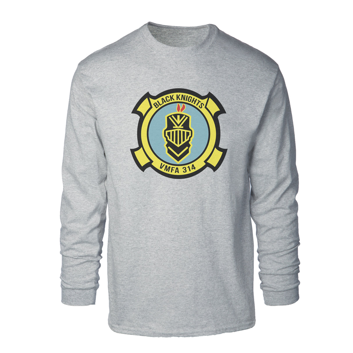 VMFA-314 Black Knights Long Sleeve Shirt - SGT GRIT