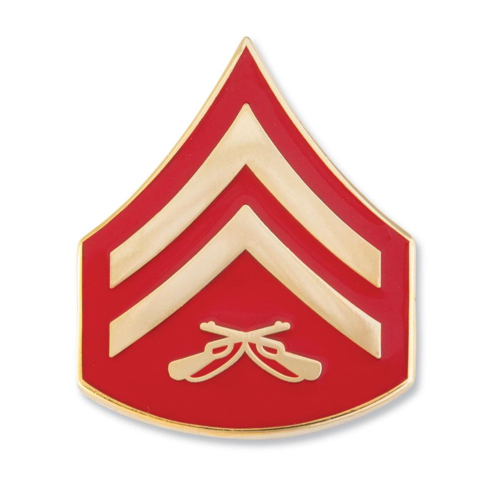 Rank Pins (All Ranks) - SGT GRIT