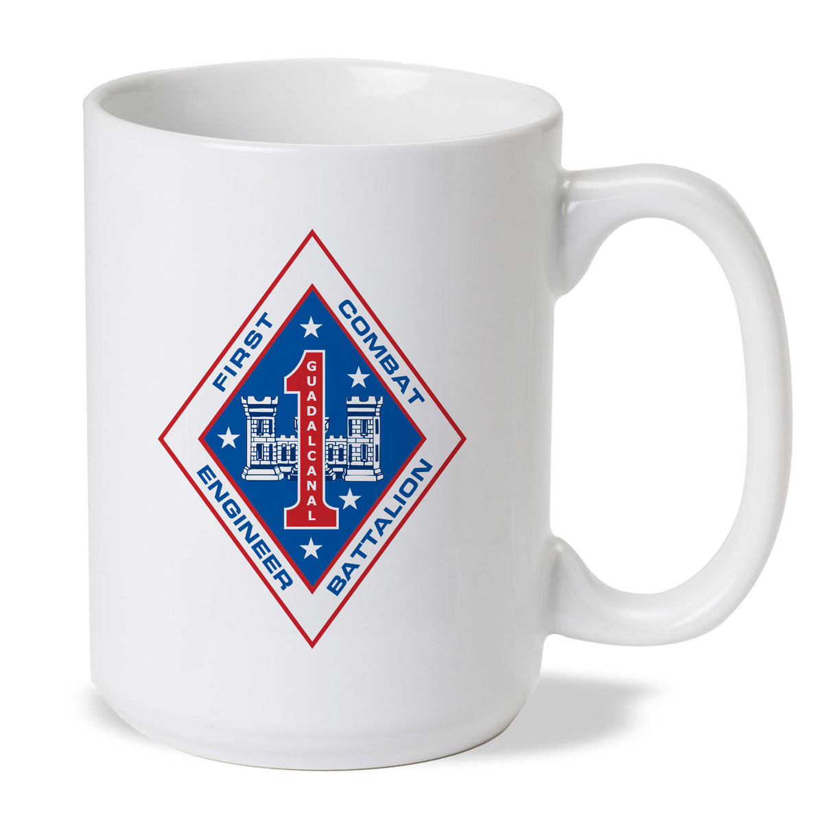 1st Combat Engineer Battalion Coffee Mug - SGT GRIT
