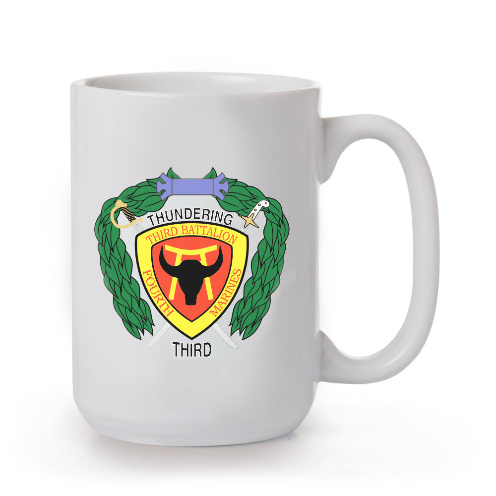 3rd Battalion 4th Marines Mug - SGT GRIT