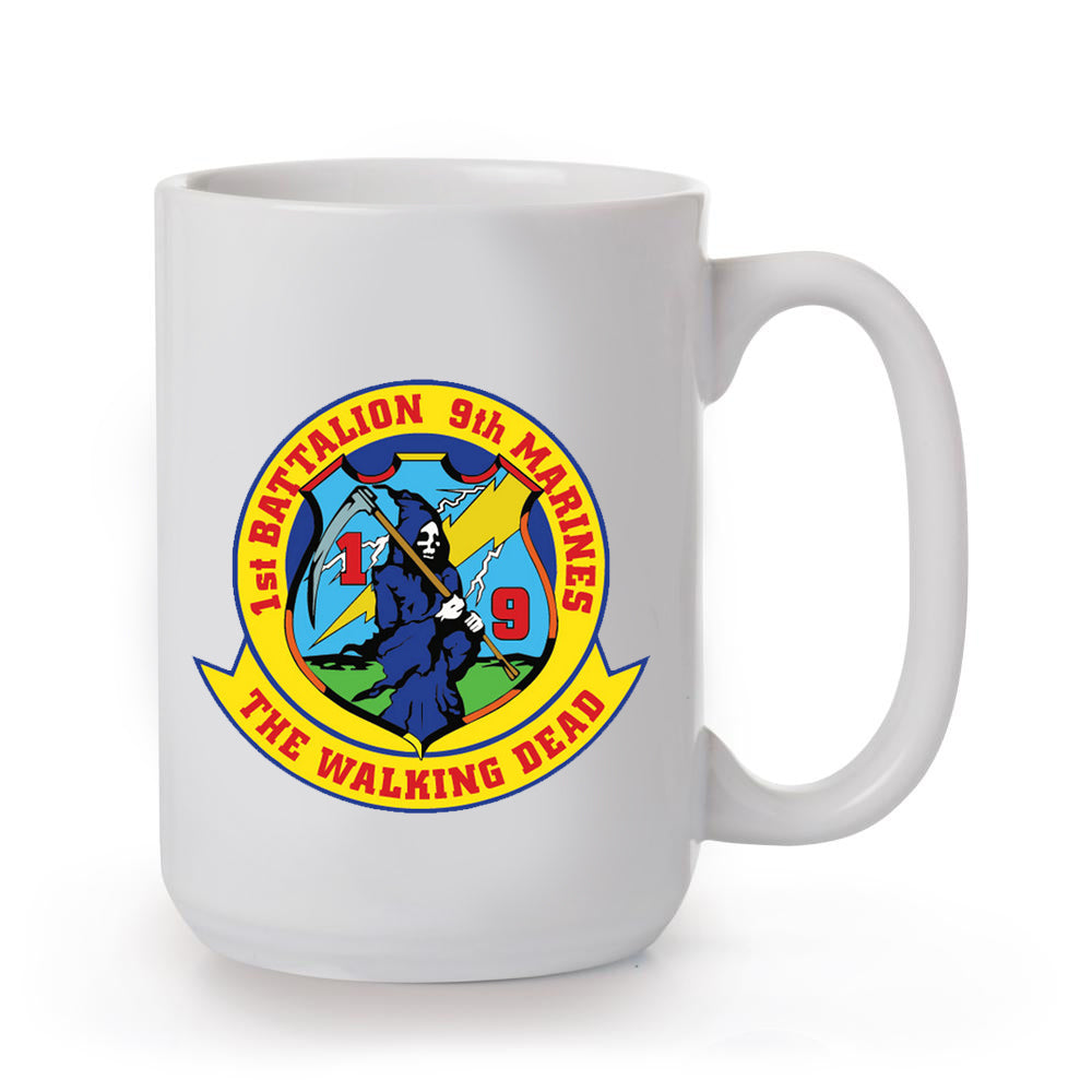 1st Battalion 9th Marines Mug - SGT GRIT