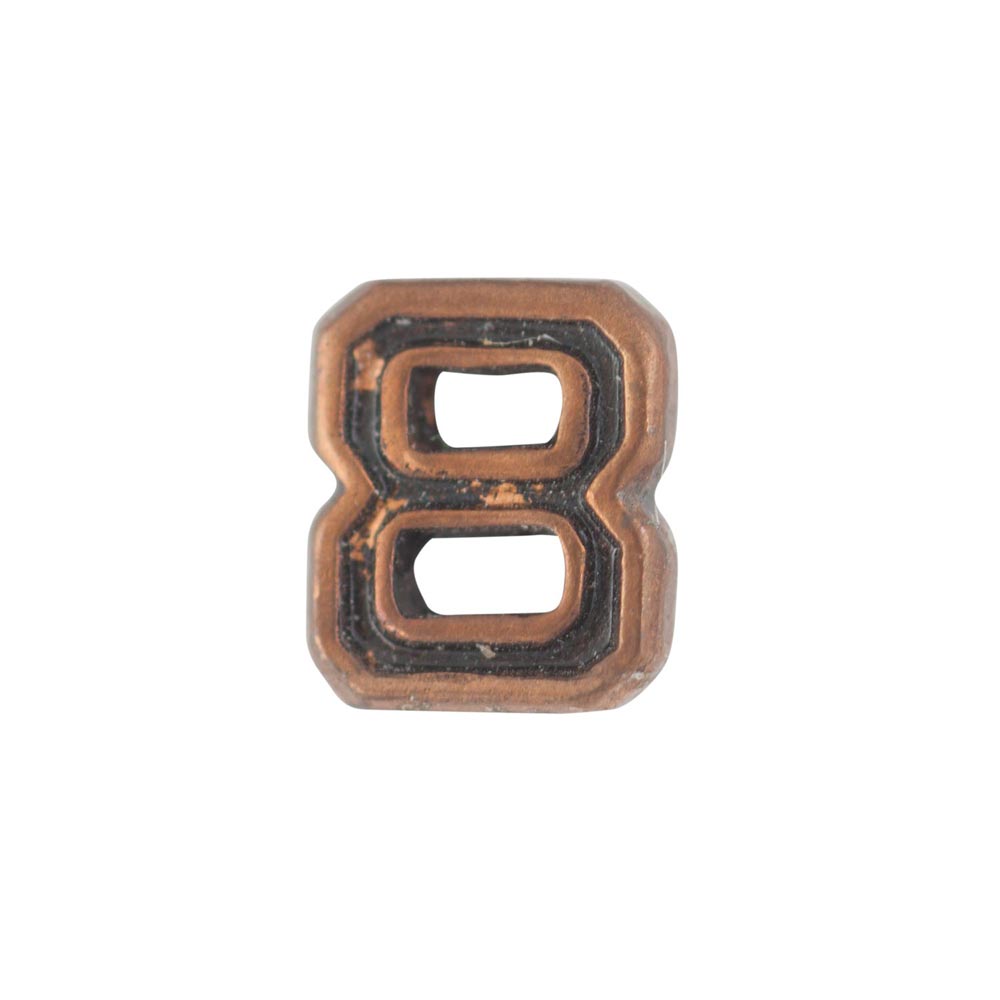 Bronze Numeral 8 - SGT GRIT