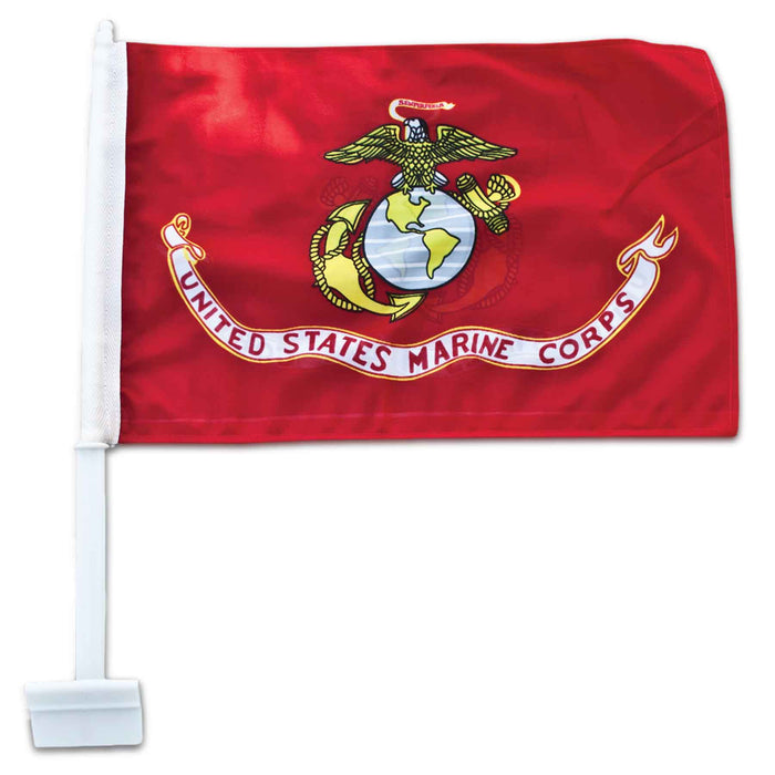 Marine Corps Nylon Car Flag