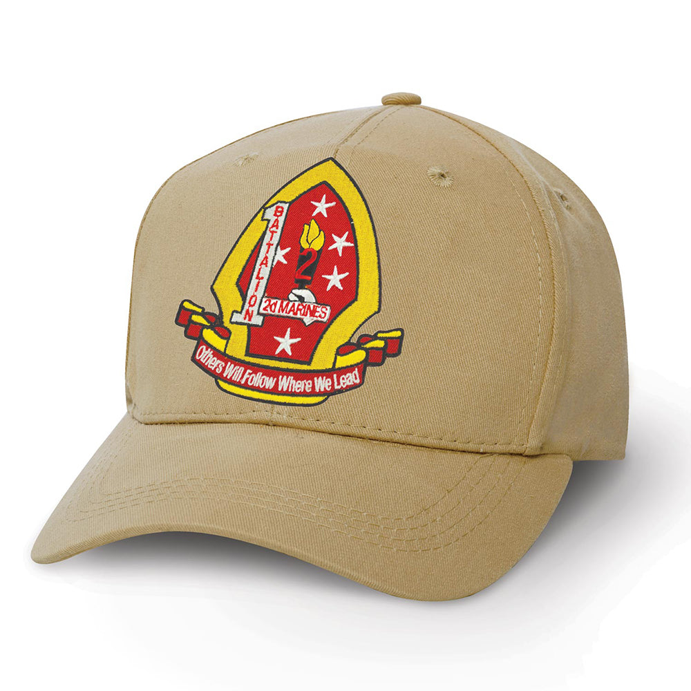 1st Battalion 2nd Marines Patch Cover - SGT GRIT