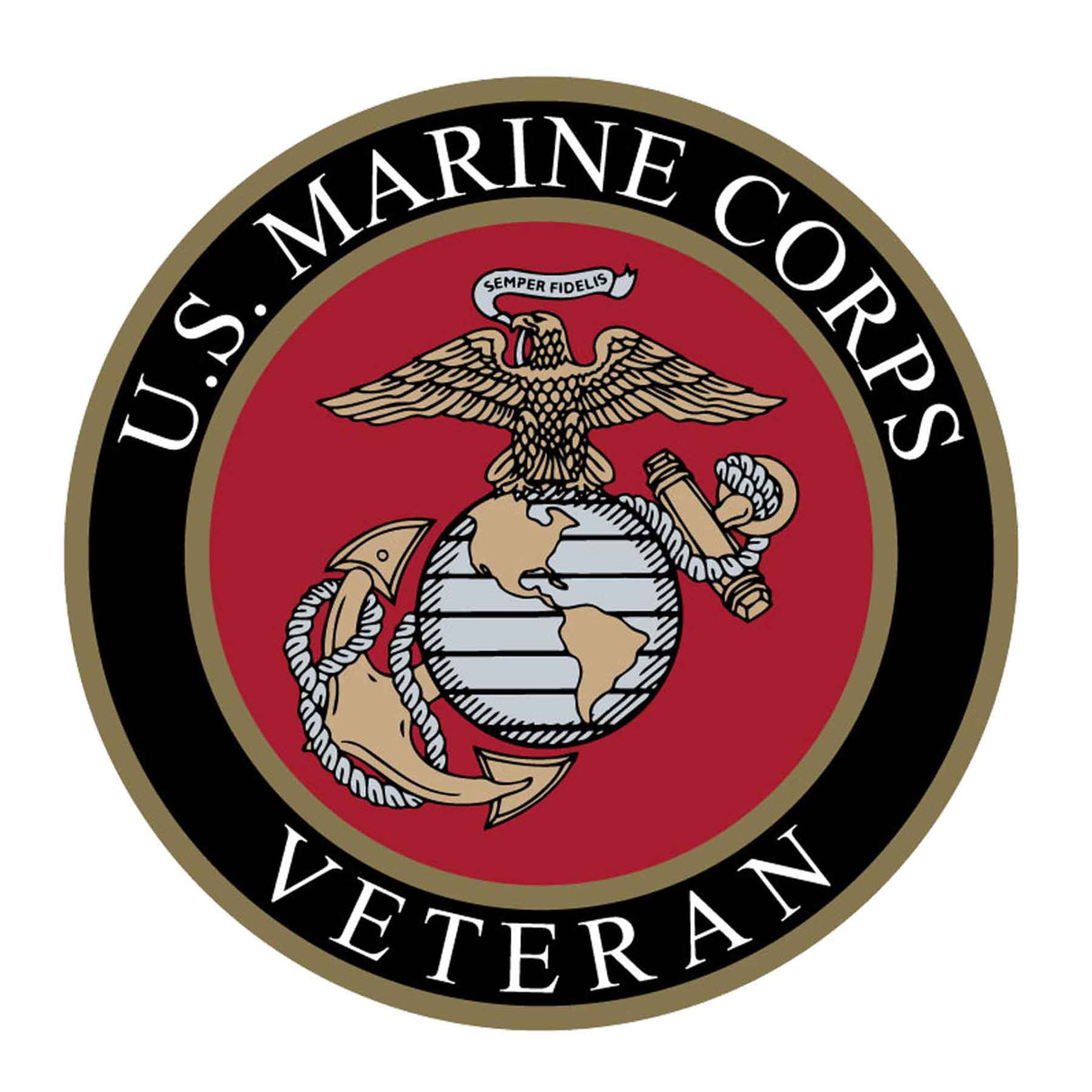 USMC Veteran 10 inch Patch - SGT GRIT