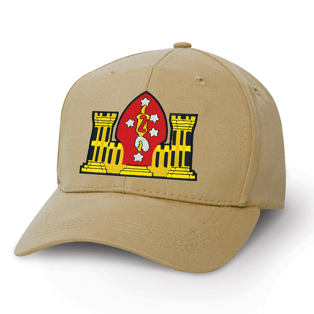 2nd Engineer Battalion Patch Cover - SGT GRIT