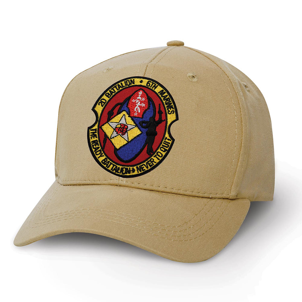 2nd Battalion 6th Marines Patch Cover - SGT GRIT