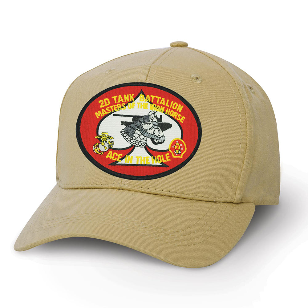 2nd Tank Battalion Patch Cover - SGT GRIT