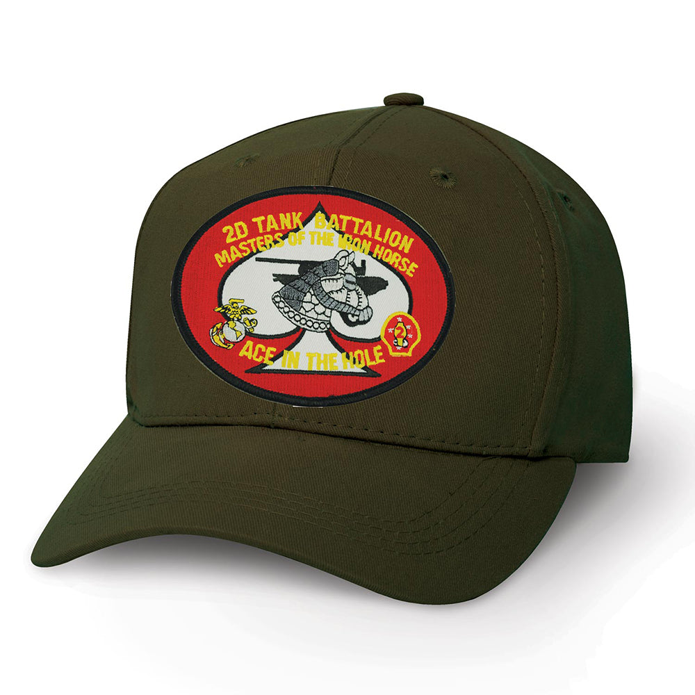 2nd Tank Battalion Patch Cover - SGT GRIT