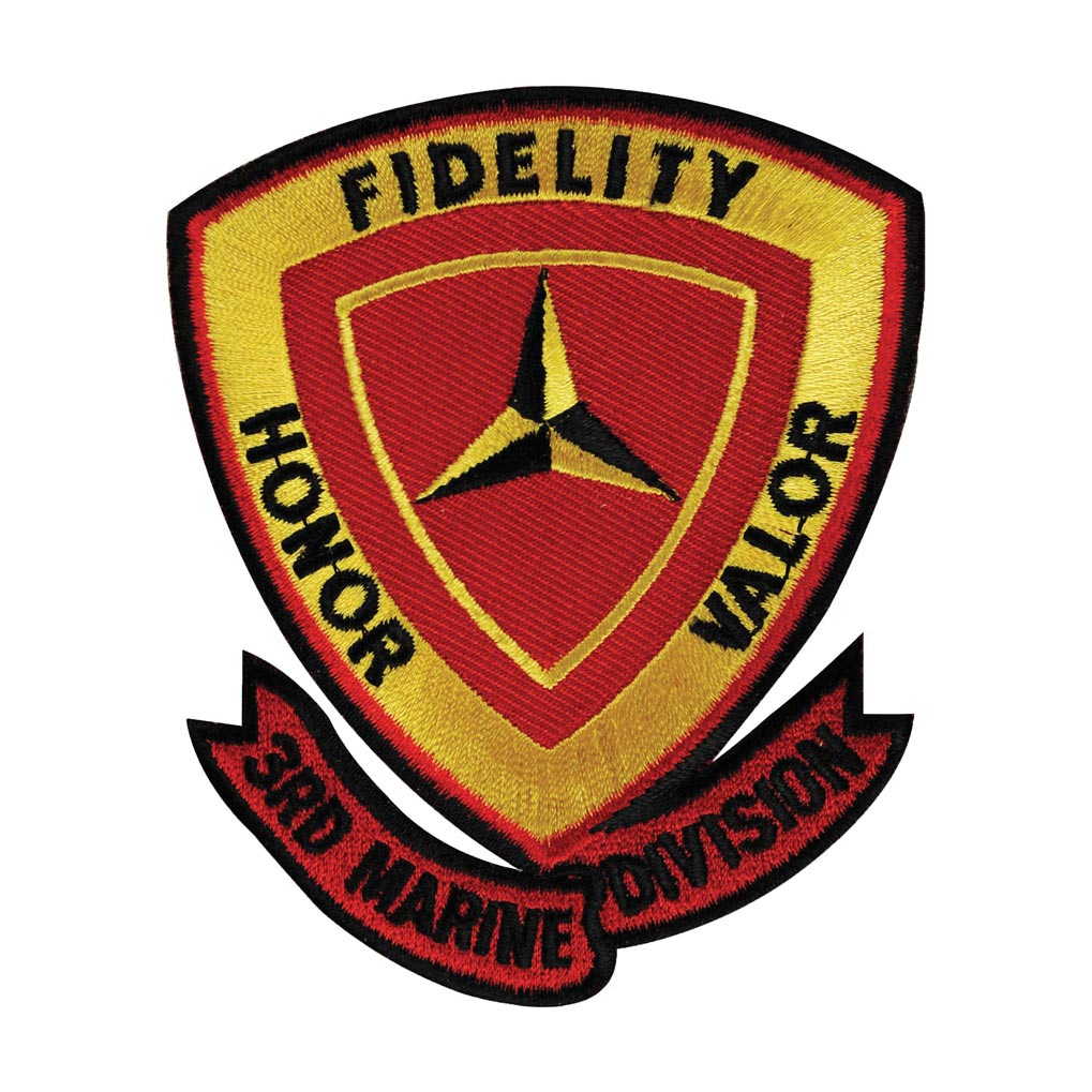 3rd Marine Division Patch - SGT GRIT