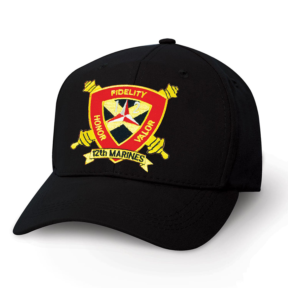 12th Marines Regimental Patch Cover - SGT GRIT