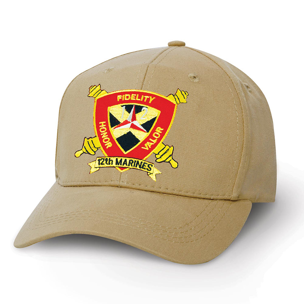 12th Marines Regimental Patch Cover - SGT GRIT