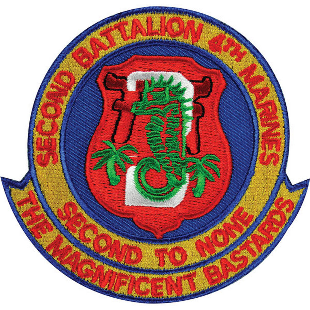 2nd Battalion 4th Marines Patch - SGT GRIT