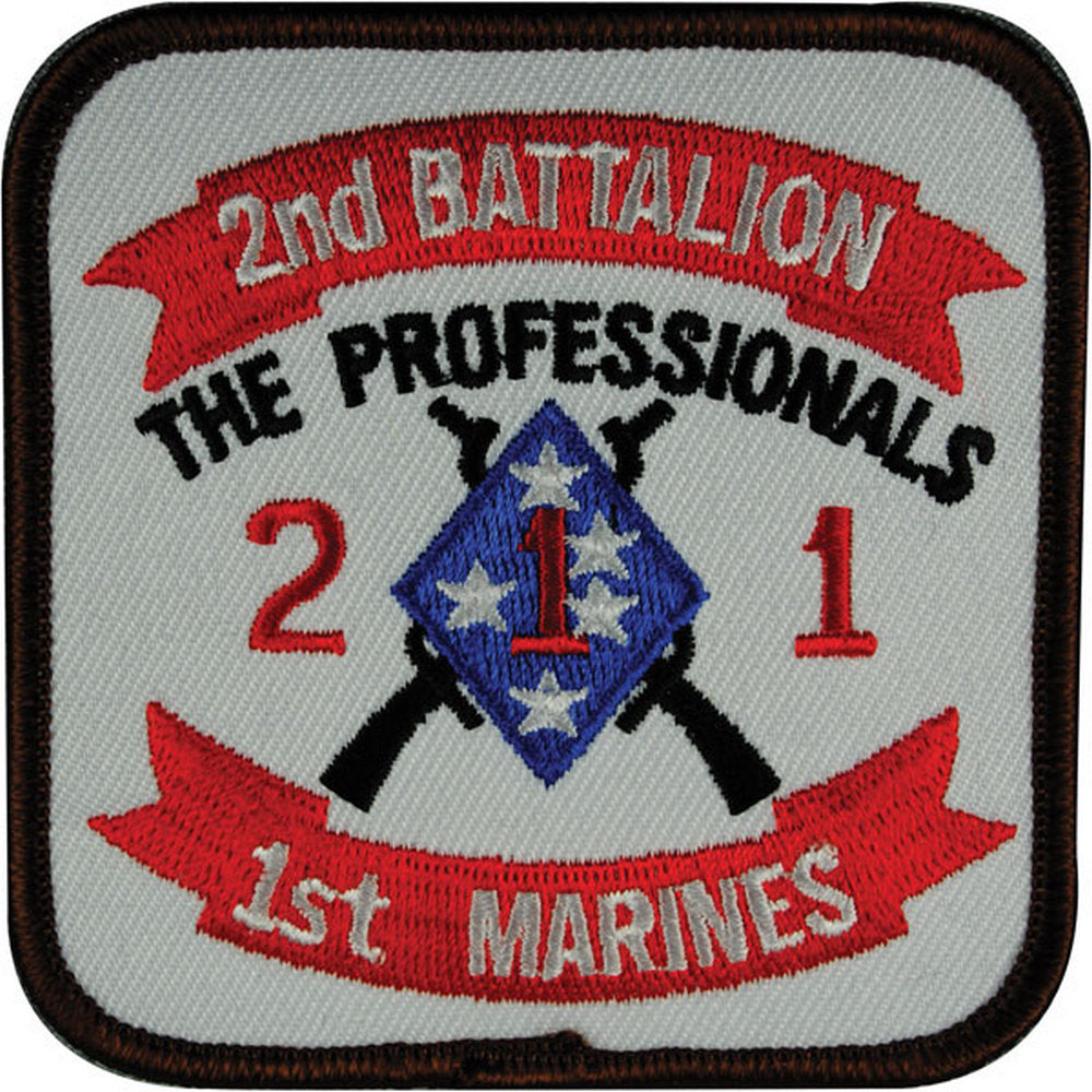 2nd Battalion 1st Marines Patch - SGT GRIT