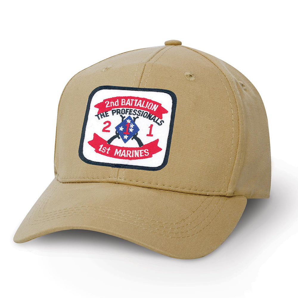 2nd Battalion 1st Marines Patch Cover - SGT GRIT