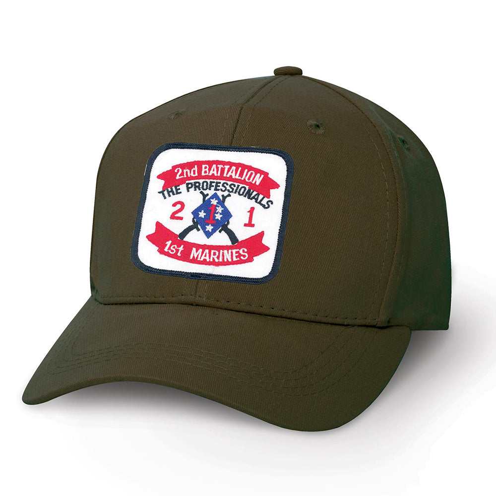 2nd Battalion 1st Marines Patch Cover - SGT GRIT