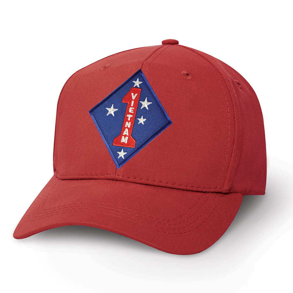 Vietnam 1st Mar Division Patch Cover - SGT GRIT