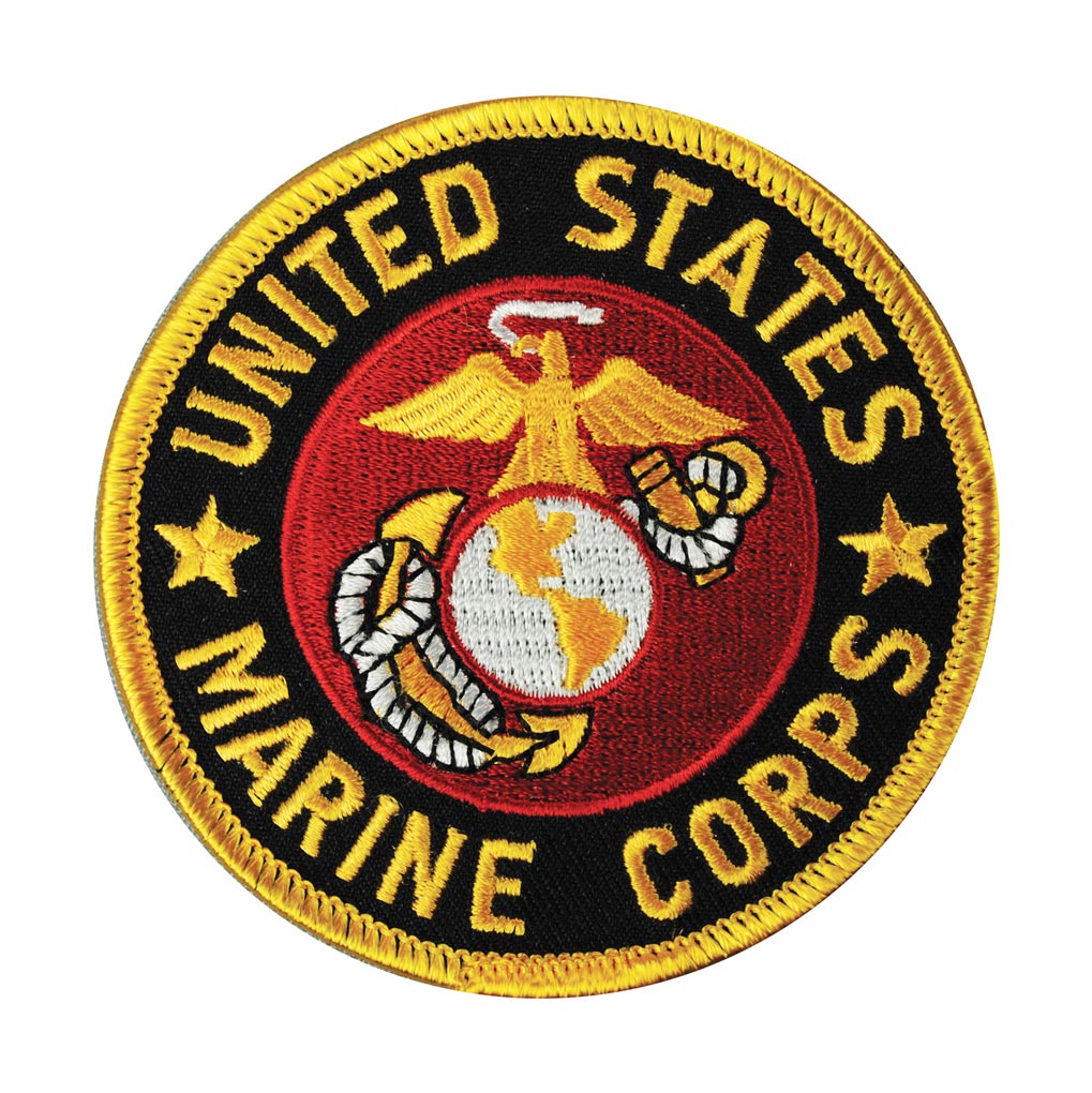 Eagle Globe and Anchor USMC Patch - SGT GRIT