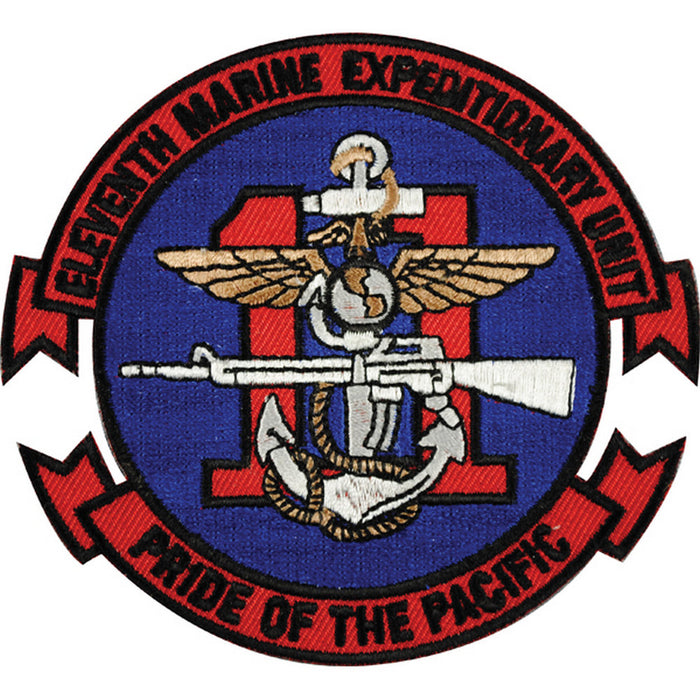 11th MEU - Pride of the Pacific Patch - SGT GRIT