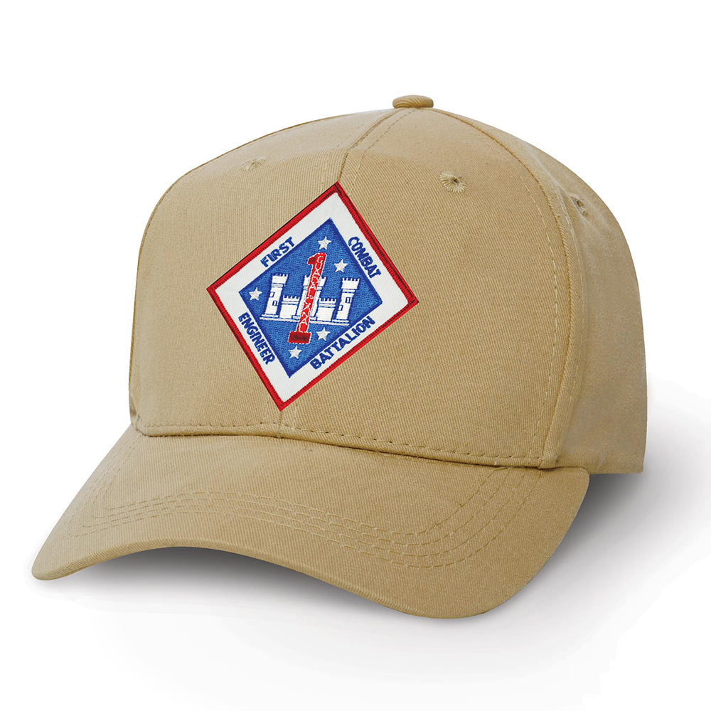 1st Combat Engineer Battalion Patch Cover - SGT GRIT