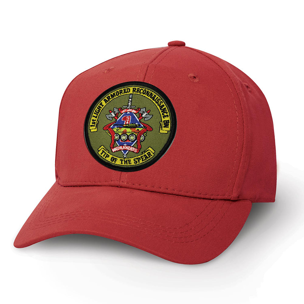 1st LAR Battalion Patch Cover - SGT GRIT