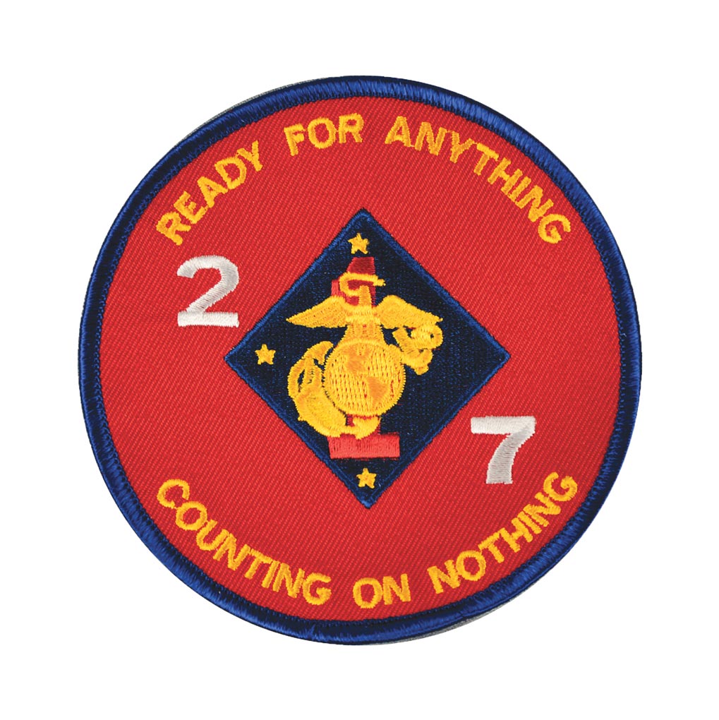 2nd Battalion 7th Marines Patch - SGT GRIT