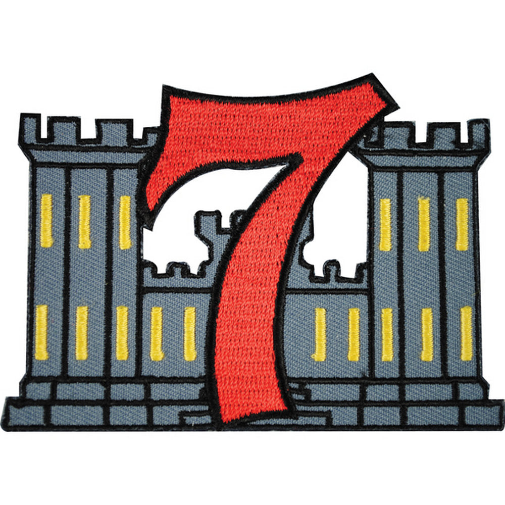 7th Engineers Battalion Patch - SGT GRIT