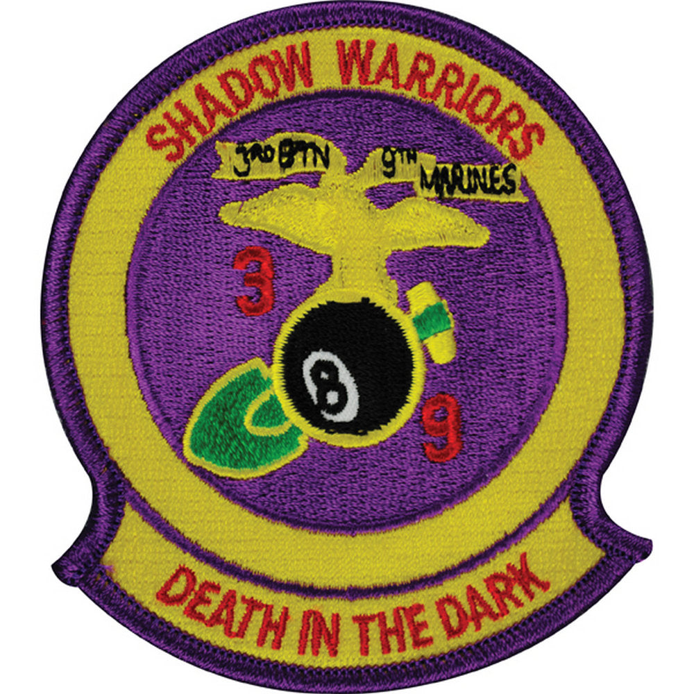 3rd Battalion 9th Marines Patch - SGT GRIT