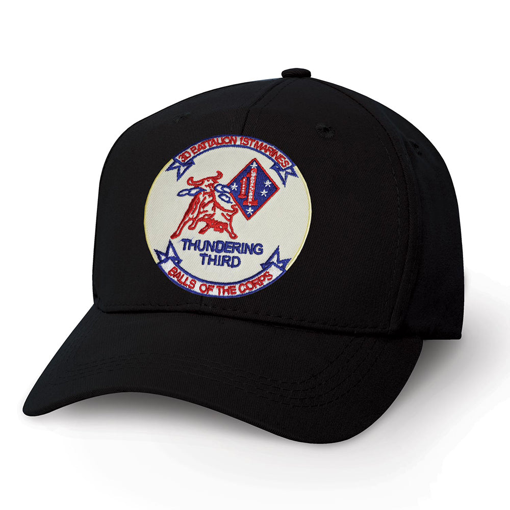 3rd Battalion 1st Marines Patch Cover - SGT GRIT