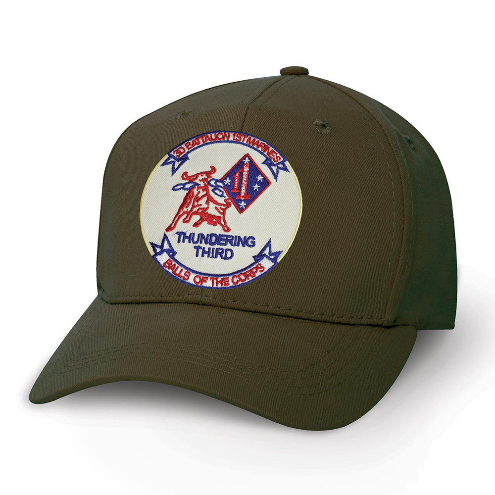 3rd Battalion 1st Marines Patch Cover - SGT GRIT