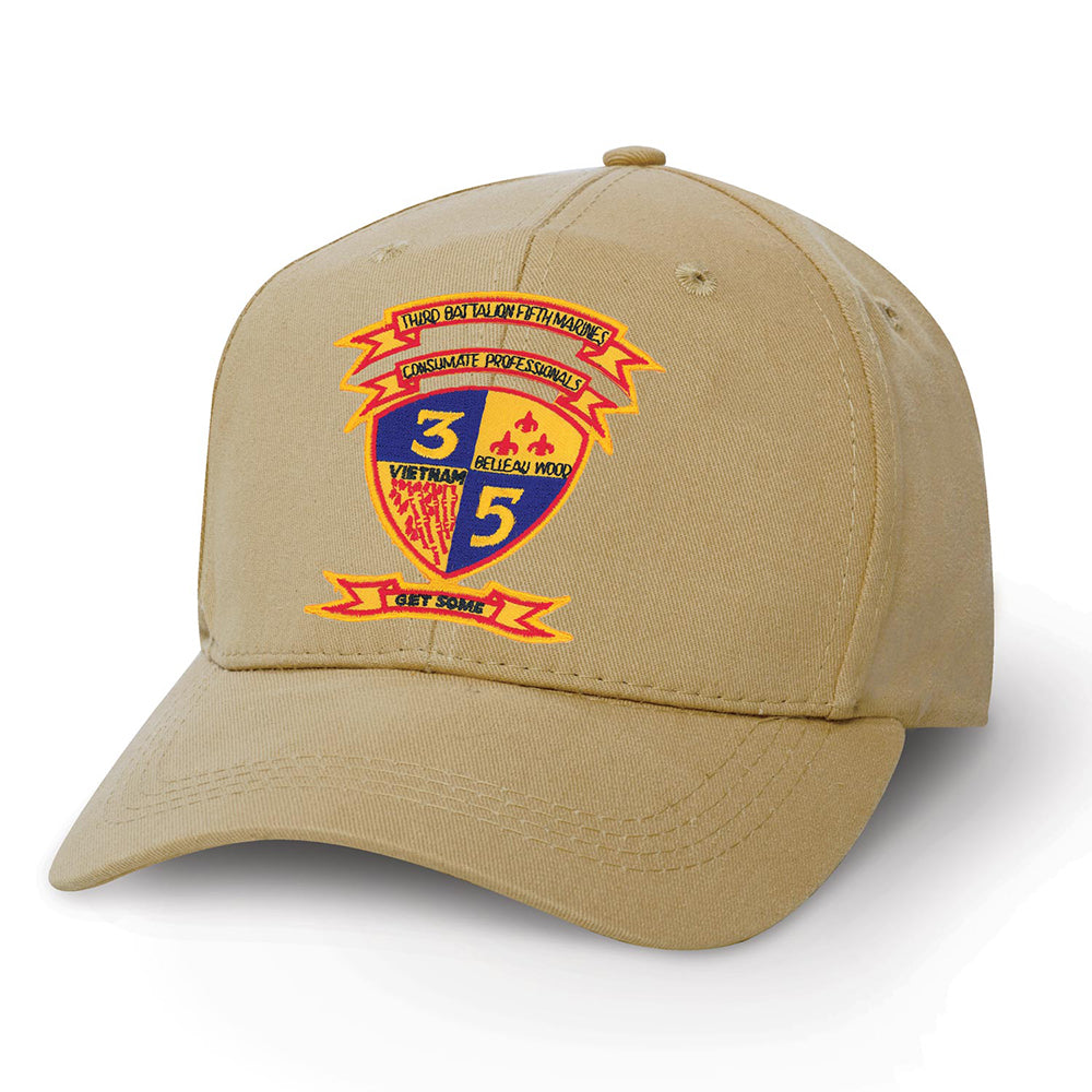 3rd Battalion 5th Marines Patch Cover - SGT GRIT