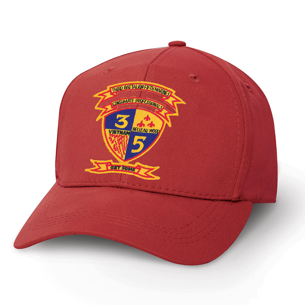 3rd Battalion 5th Marines Patch Cover - SGT GRIT