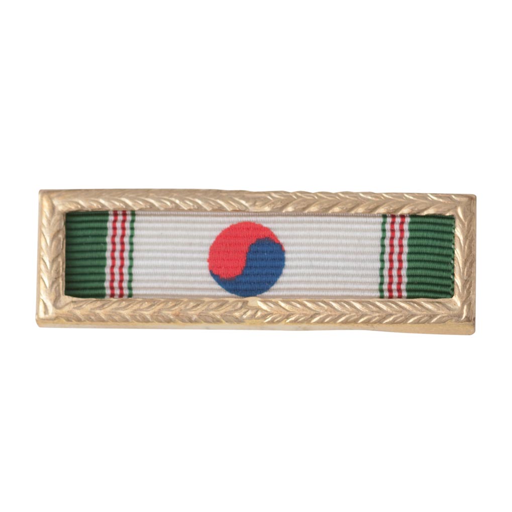 Republic of Korean Presidential Unit Citation Ribbon - SGT GRIT