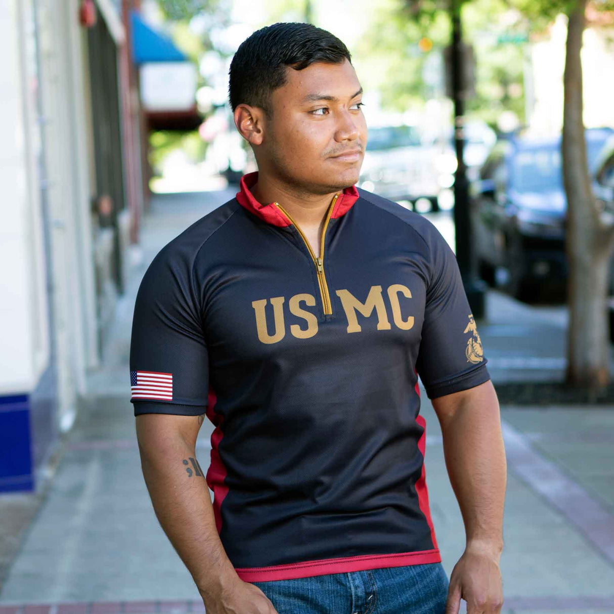 Short Sleeve Cycling Jersey - SGT GRIT