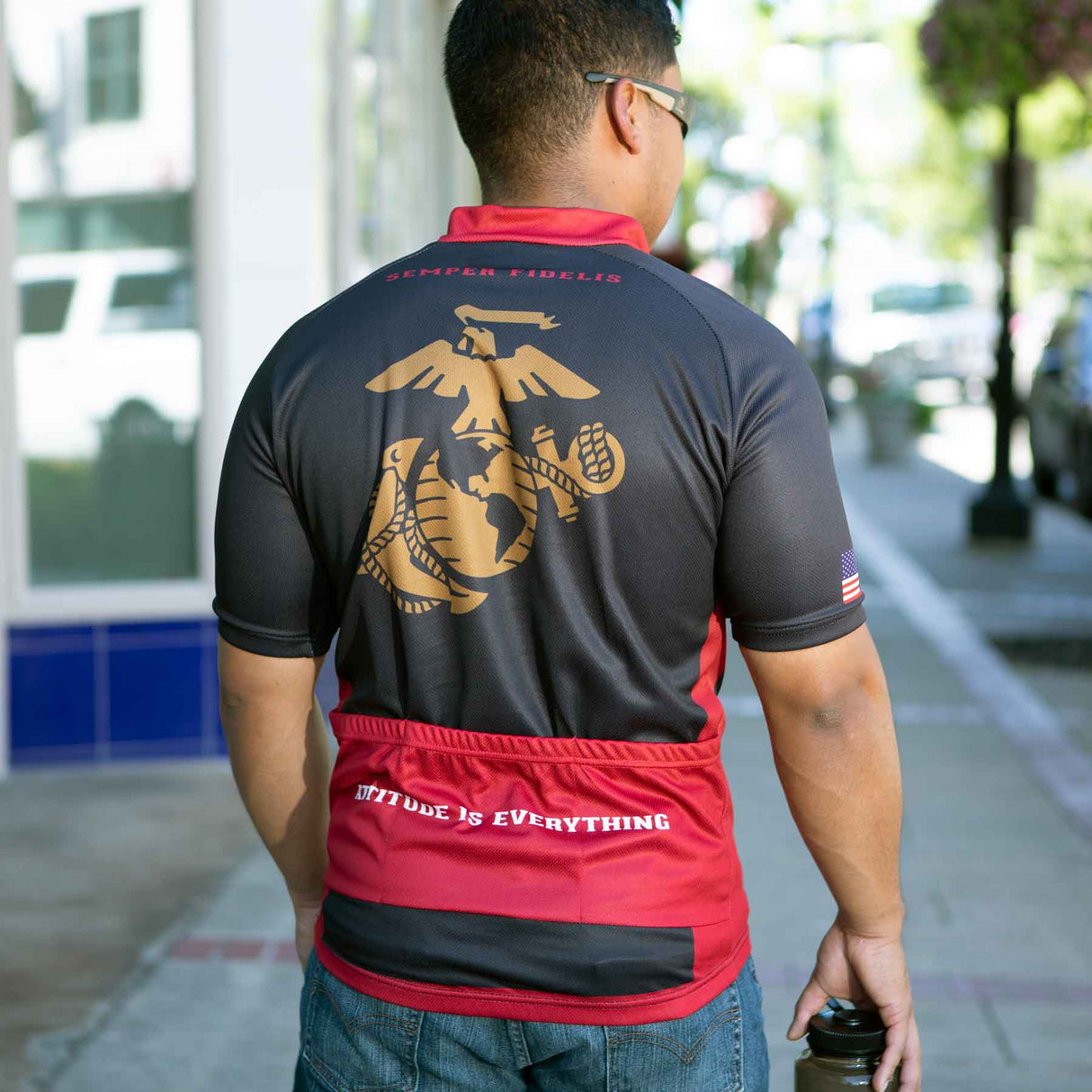 Short Sleeve Cycling Jersey - SGT GRIT