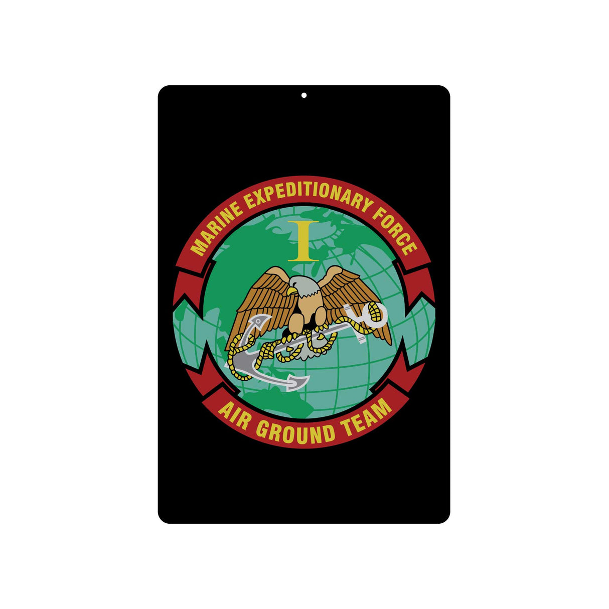 1st MEF Air Ground Team Metal Sign - SGT GRIT