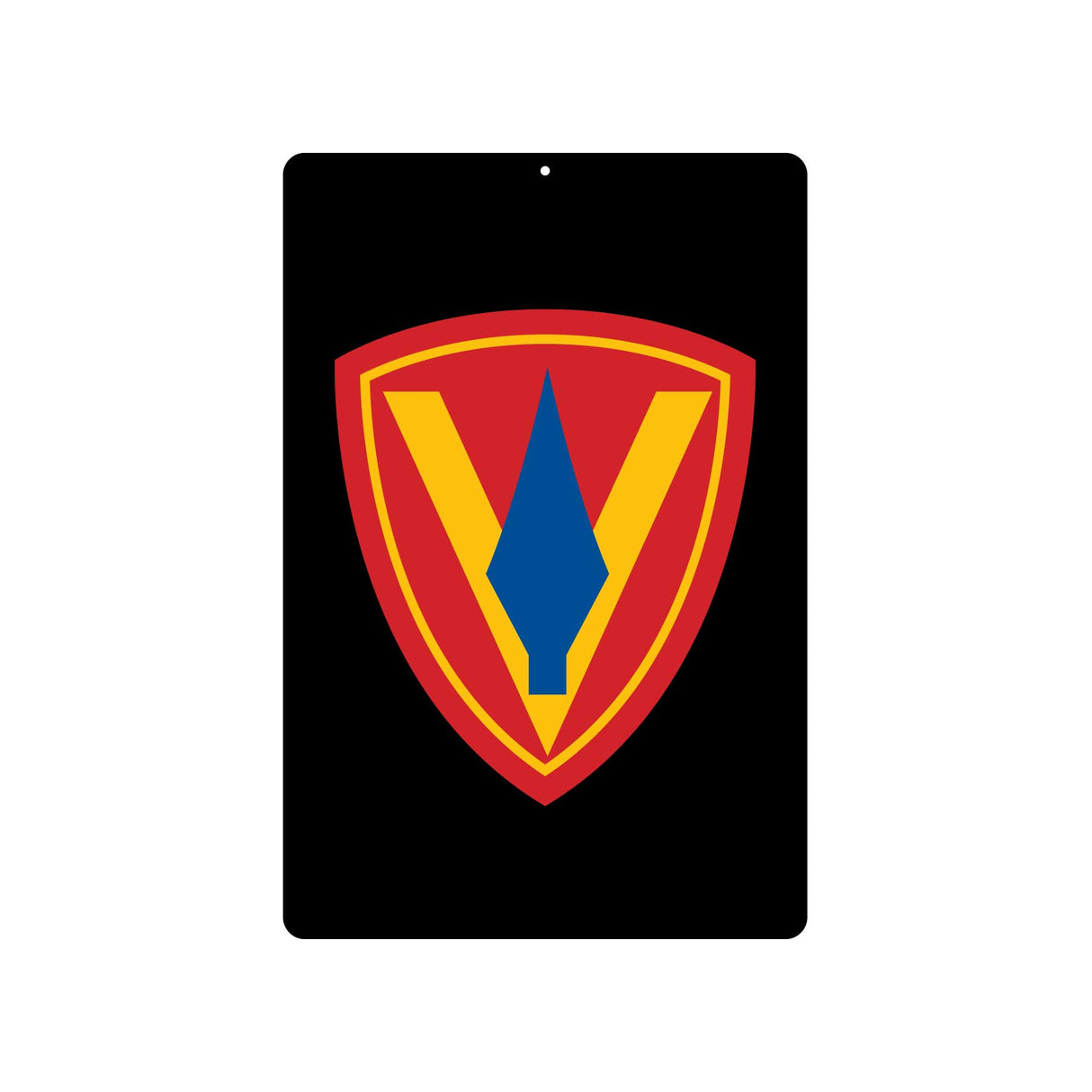 5th Marine Division Metal Sign - SGT GRIT