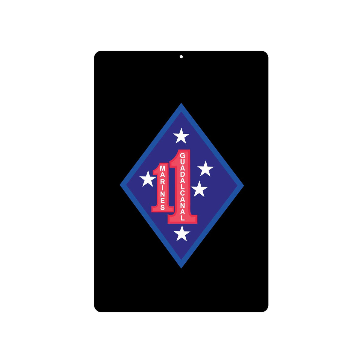 Guadalcanal 1st Marines Regimental Metal Sign - SGT GRIT