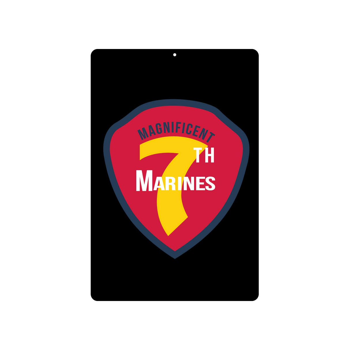 7th Marines Regimental Metal Sign - SGT GRIT